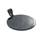 FerizZ 316L Çelik Siyah Yuvarlak Kolye Ucu TGR-554 thumbnail 3