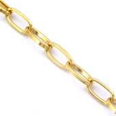 Altın Kaplama Zincir - Hallow Bileklik BLK-985 thumbnail 3