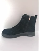 FRANCO MEN SİYAH SÜET HAKİKİ DERİ FERMUARLI BOT thumbnail 2