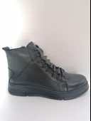 FRANCO MEN SİYAH RENK HAKİKİ DERİ FERMUARLI BOT thumbnail 1