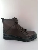 FRANCO MEN KAHVERENGİ HAKİKİ DERİ FERMUARLI BOT thumbnail 1