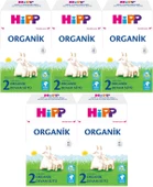 Hipp Organik Keçi Sütü Bazlı Devam Sütü 400GR No:2 (6.Aydan İtibaren) (5 Li Set) thumbnail 1
