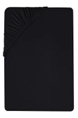 120 x 200 x 30 Cm Düz Pamuklu Tek Kişilik Lastikli Fitted Penye Çarşaf - 1