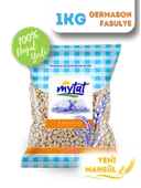 Mytat Doğal Yerli Üretim Dermason Fasulye 8.5 MM 1 kg - 1