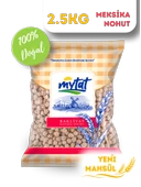 Mytat Doğal Beyaz Meksika Nohut (42-44) 2.5 kg - 1