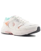 U.s. Polo Assn. Felix Wmn 4Fx Kadın Bej-Turuncu-Yeşil Sneaker Ayakkabı - 2