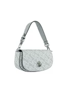 U.S. Polo Assn. Kadın Çapraz Askıl Çanta Beyaz - Gri Us24115 thumbnail 2