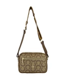 U.S. Polo Assn. Çapraz Askılı Kadın Çanta Koyu Bej Us24211 - 1