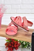 Kiko Kids Kız Bebek  İlk Adım Sandalet Şb 2311-20 Somon thumbnail 4