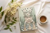Alice in Wonderland Kitap - Tablet - Ebook Çantası / Kılıfı - 1