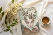 Alice in Wonderland Kitap - Tablet - Ebook Çantası / Kılıfı - 1
