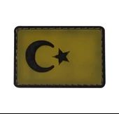 Single Sword BAYRAK Plastik Patch - Peç Küçük Boy 3.5 Cm X 5 Cm - 4