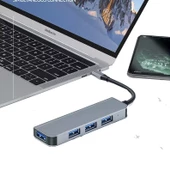 Concord BYL-2013TU 4 İn 1 Usb-A & Type-C Usb Hub Usb Çoğaltıcı - 4