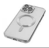 Newface İphone 12 Pro Max Uyumlu Kamera Korumalı Magsafe Telefon Kılıfı - 8