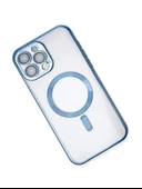 Newface İphone 12 Pro Max Uyumlu Kamera Korumalı Magsafe Telefon Kılıfı - 5