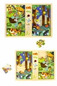 Ahşap Puzzle'ın En Güzel Örneği: Gece ve Gündüz Hayvanlar - 4