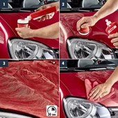 Sonax Renkli Nano Parlatıcı ve Koruyucu Cila Kırmızı 250 ml - 5