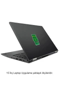 Adige Çerkes Bayrak Telefon Tablet Etiketi - 6