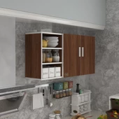 Kenzlife hazır mutfak castus22 cvz 060*120*22 mutfak banyo dolabı kapaklı raflı - 1
