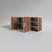 Kenzlife hazır mutfak fulvus22 cvz 060*120*22 mutfak banyo dolabı kapaklı raflı - 2