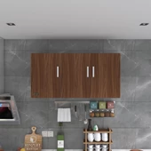 Kenzlife hazır mutfak canna32 cvz 060*120*32 mutfak banyo dolabı kapaklı raflı thumbnail 3