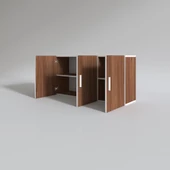Kenzlife hazır mutfak dirca22 cvz 060*120*22 mutfak banyo dolabı kapaklı raflı - 3