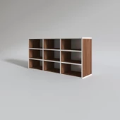 Kenzlife hazır mutfak hortus22 cvz 060*120*22 banyo dolabı raflı kapaksız arkalıklı - 2