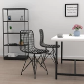 Knsz kafes tel sandalyesi 1 li mazlum syhviona ofis cafe bahçe mutfak thumbnail 3