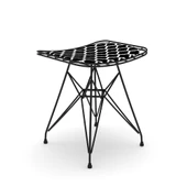 Knsz kafes tel sandalyesi taburesi 1 li mutlu syhviona ofis cafe bahçe mutfak thumbnail 1