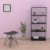 Knsz kafes tel sandalyesi taburesi 1 li mutlu syhviona ofis cafe bahçe mutfak thumbnail 3