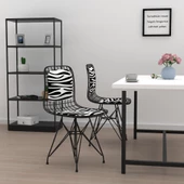 Knsz kafes tel sandalyesi 1 li mazlum syhbonar sırtminderli ofis cafe bahçe mutfak thumbnail 3