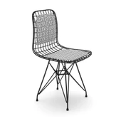 Knsz kafes tel sandalyesi 1 li mazlum syhtalen sırtminderli ofis cafe bahçe mutfak thumbnail 2