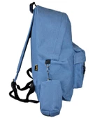 Yuga Kanvas Sırt Çantası Mavi thumbnail 2