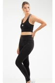 Umbro Hold Tights - Kadın Siyah Yüksek Bel Tayt - VD0028 - 1