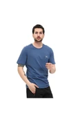 Raru AGNITIO Erkek Pamuklu Petrol Günlük T-shirt - 2