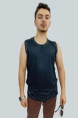 Erkek Japone Kol Lacivert Tişört - 1