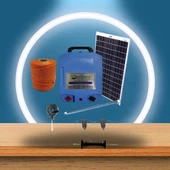 Alpex Elektrikli Çit Cihazı 25000 Volt Aç Kapa Model Tam Set - 1