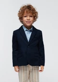 Mayoral Erkek Çocuk Astarsız Keten Ceket - 5