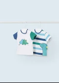 Mayoral Yenidoğan Erkek 2Li Tshirt Set - 1