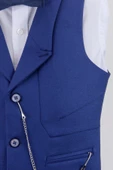 Erkek Çocuk Yakalı Yelek Pantolon Takım - 7