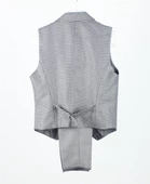 Erkek Çocuk Çift Sıra Düğmeli Spor Yelek Takım - 2