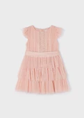 Mayoral Kız Çocuk Pileli Tül Elbise thumbnail 2