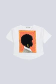 Kız Çocuk Baskılı Tshirt - 2