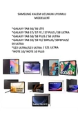 Samsung Galaxy Tablet S Pen Kalem Yedek Ucu (5adet) S6/S7/S8/S9/Lite/FE/Plus S21Ultra/S22ULTRA/S23ULTRA - 4