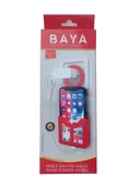 MOBİL ŞARJ PRİZ ASKILIĞI PLASTİK (BÜYÜK-DİKEY) BAYA-01 - 2