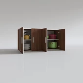 Kenzlife hazır mutfak merta cvz 060*120*32 mutfak banyo dolabı kapaklı raflı thumbnail 2