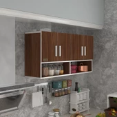 Kenzlife hazır mutfak vesper cvz 060*120*32 mutfak banyo dolabı kapaklı raflı - 1