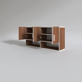 Kenzlife hazır mutfak vesper cvz 060*120*32 mutfak banyo dolabı kapaklı raflı - 3