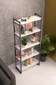 5 Raflı Kitaplık Beyaz - 4