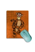 SonicTouch Kaplan Tigger Turuncu Renk Kaydırmaz Gaming Oyuncu Dikişsiz Mouse Pad/Ped 17x21cm - 1